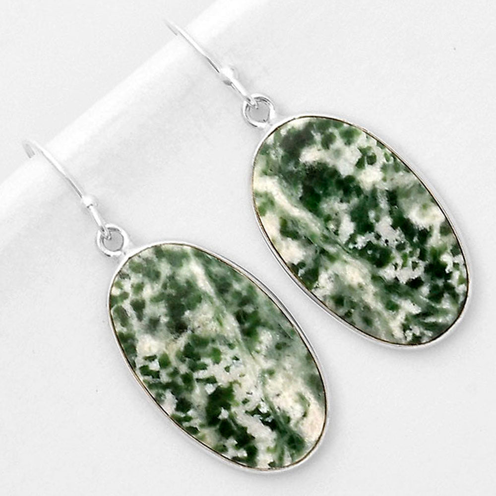 Natural Dioptase Earrings E-1001 SDE66849