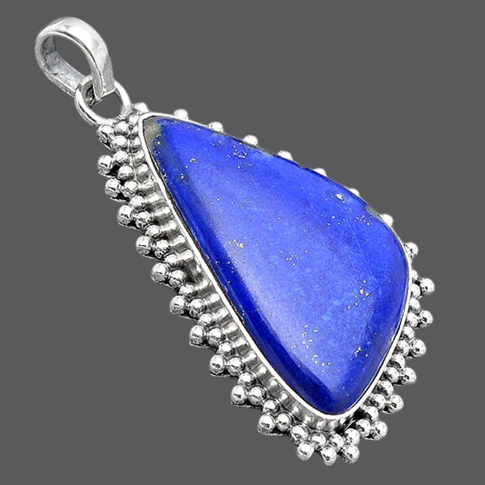 Natural Lapis - Afghanistan Pendant P-1066 SDP154414-2