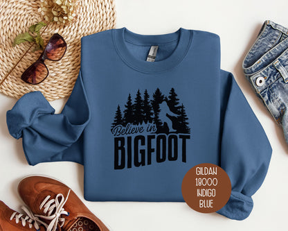 Believe in Bigfoot Sweatshirt
