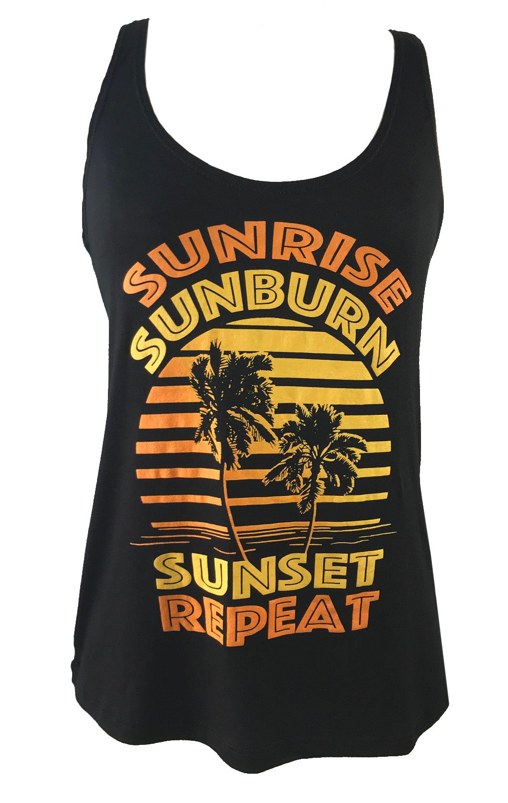 SUNRISE SUNBURN SUNSET REPEAT TANK TOP-1